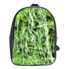 Green Desire School Bag (large) by DimitriosArt