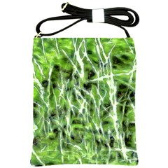 Green Desire Shoulder Sling Bag by DimitriosArt