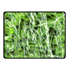 Green Desire Fleece Blanket (small) by DimitriosArt