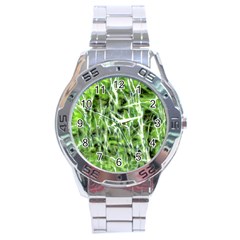 Green Desire Stainless Steel Analogue Watch by DimitriosArt