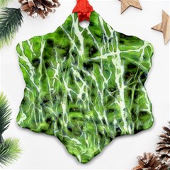 Green Desire Ornament (snowflake)