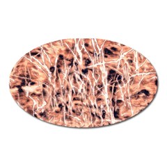 Pink Desire Oval Magnet by DimitriosArt