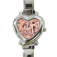 Pink Desire Heart Italian Charm Watch by DimitriosArt