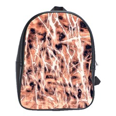 Pink Desire School Bag (xl) by DimitriosArt