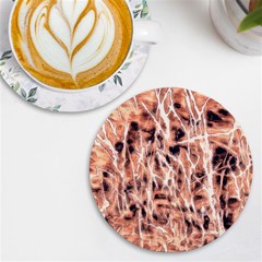 Pink Desire Uv Print Round Tile Coaster by DimitriosArt