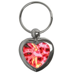 Requiem  Of The Red Stars Key Chain (heart) by DimitriosArt