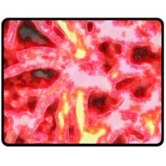 Requiem  Of The Red Stars Fleece Blanket (medium)  by DimitriosArt