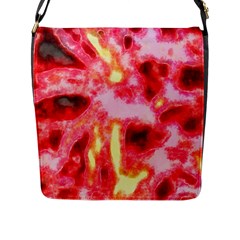 Requiem  Of The Red Stars Flap Closure Messenger Bag (l) by DimitriosArt