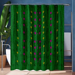 Forest Tulips Groowing To Reach The Divine Sky Pop-culture Shower Curtain 60  X 72  (medium)  by pepitasart