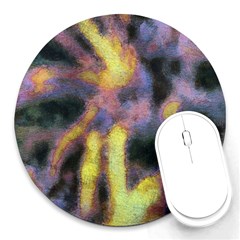 Requiem  Of The Gold  Stars Round Mousepads by DimitriosArt