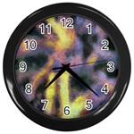 Requiem  of the gold  stars Wall Clock (Black) Front