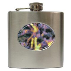 Requiem  Of The Gold  Stars Hip Flask (6 Oz) by DimitriosArt