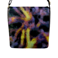 Requiem  Of The Gold  Stars Flap Closure Messenger Bag (l) by DimitriosArt