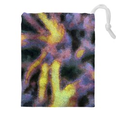 Requiem  Of The Gold  Stars Drawstring Pouch (4xl) by DimitriosArt