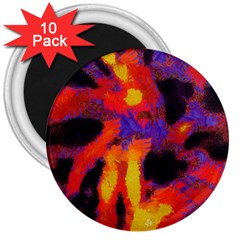 Requiem  Of The Lava  Stars 3  Magnets (10 Pack)  by DimitriosArt