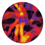 Requiem  of the lava  stars Magnet 5  (Round) Front