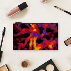 Requiem  Of The Lava  Stars Cosmetic Bag (small) by DimitriosArt