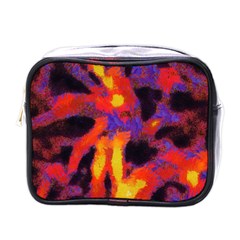 Requiem  Of The Lava  Stars Mini Toiletries Bag (one Side) by DimitriosArt