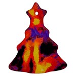 Requiem  of the lava  stars Christmas Tree Ornament (Two Sides) Back