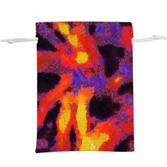 Requiem  Of The Lava  Stars  Lightweight Drawstring Pouch (xl) by DimitriosArt