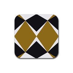 Abstract Pattern Geometric Backgrounds   Rubber Coaster (square) by Eskimos