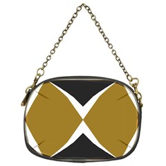 Abstract pattern geometric backgrounds   Chain Purse (One Side)