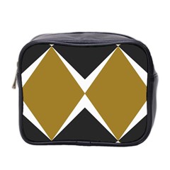 Abstract Pattern Geometric Backgrounds   Mini Toiletries Bag (two Sides) by Eskimos