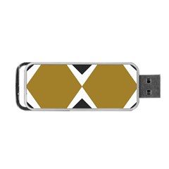 Abstract Pattern Geometric Backgrounds   Portable Usb Flash (one Side)