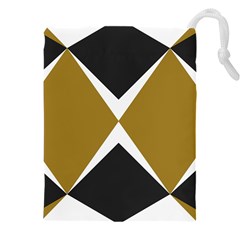 Abstract Pattern Geometric Backgrounds   Drawstring Pouch (5xl) by Eskimos