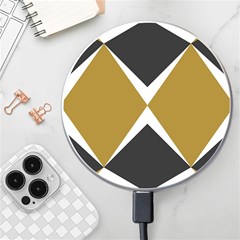 Abstract Pattern Geometric Backgrounds   Wireless Charger by Eskimos