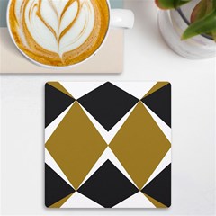 Abstract Pattern Geometric Backgrounds   Uv Print Square Tile Coaster  by Eskimos