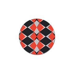 Abstract Pattern Geometric Backgrounds   Golf Ball Marker by Eskimos