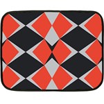 Abstract pattern geometric backgrounds   Fleece Blanket (Mini) 35 x27  Blanket