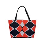 Abstract pattern geometric backgrounds   Classic Shoulder Handbag Front