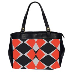 Abstract Pattern Geometric Backgrounds   Oversize Office Handbag (2 Sides) by Eskimos