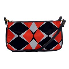 Abstract Pattern Geometric Backgrounds   Shoulder Clutch Bag by Eskimos