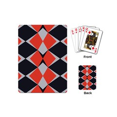 Abstract Pattern Geometric Backgrounds   Playing Cards Single Design (mini) by Eskimos