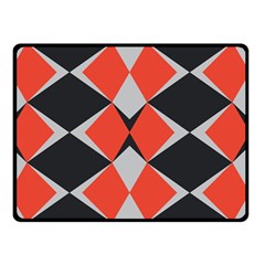 Abstract Pattern Geometric Backgrounds   Double Sided Fleece Blanket (small)  by Eskimos