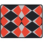 Abstract pattern geometric backgrounds   Double Sided Fleece Blanket (Medium)  58.8 x47.4  Blanket Front