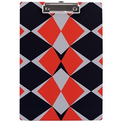 Abstract Pattern Geometric Backgrounds   A4 Clipboard