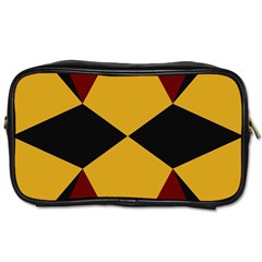 Abstract Pattern Geometric Backgrounds   Toiletries Bag (one Side) by Eskimos