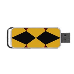 Abstract Pattern Geometric Backgrounds   Portable Usb Flash (one Side)