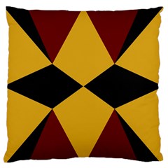 Abstract Pattern Geometric Backgrounds   Standard Flano Cushion Case (one Side) by Eskimos