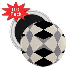 Abstract Pattern Geometric Backgrounds   2 25  Magnets (100 Pack)  by Eskimos