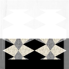 Abstract Pattern Geometric Backgrounds   Rectangular Jigsaw Puzzl by Eskimos