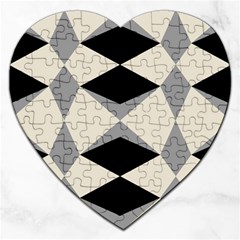 Abstract Pattern Geometric Backgrounds   Jigsaw Puzzle (heart) by Eskimos