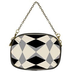 Abstract Pattern Geometric Backgrounds   Chain Purse (one Side) by Eskimos