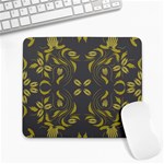 Folk flowers print Floral pattern Ethnic art Large Mousepads Front