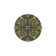 Folk flowers print Floral pattern Ethnic art Golf Ball Marker