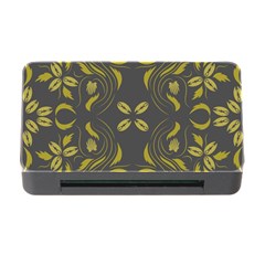 Folk Flowers Print Floral Pattern Ethnic Art Memory Card Reader With Cf by Eskimos